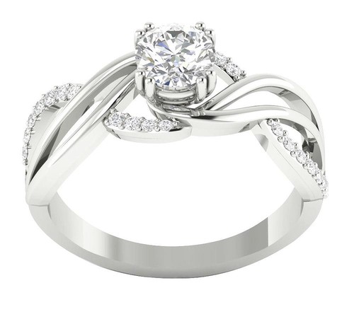 Solitaire anniversary ring si1 - solitaire,